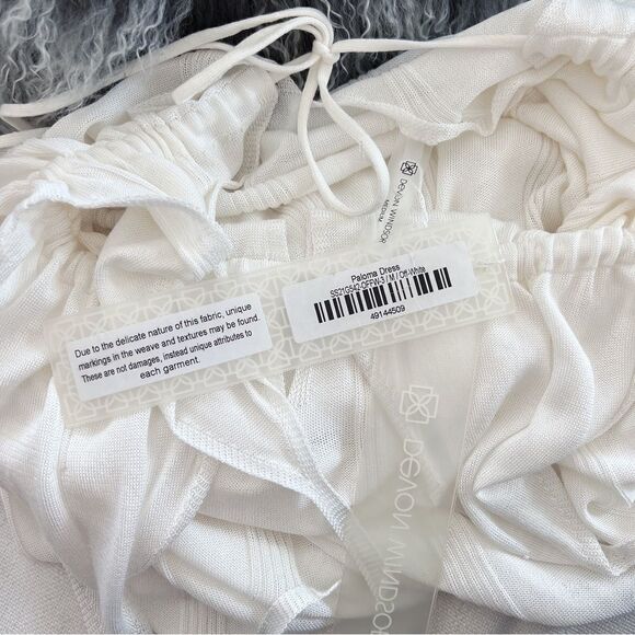 Devon Windsor Paloma Dress White - Picture 7 of 13